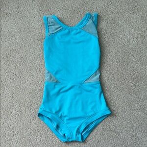 5 Dancewear blue leotard